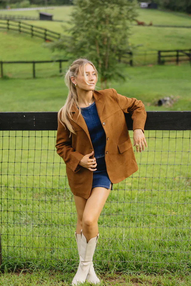 Selma Suede Blazer