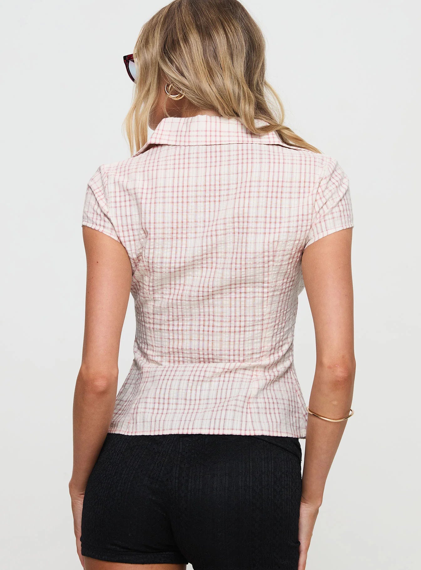 Ancy Pink Blouse